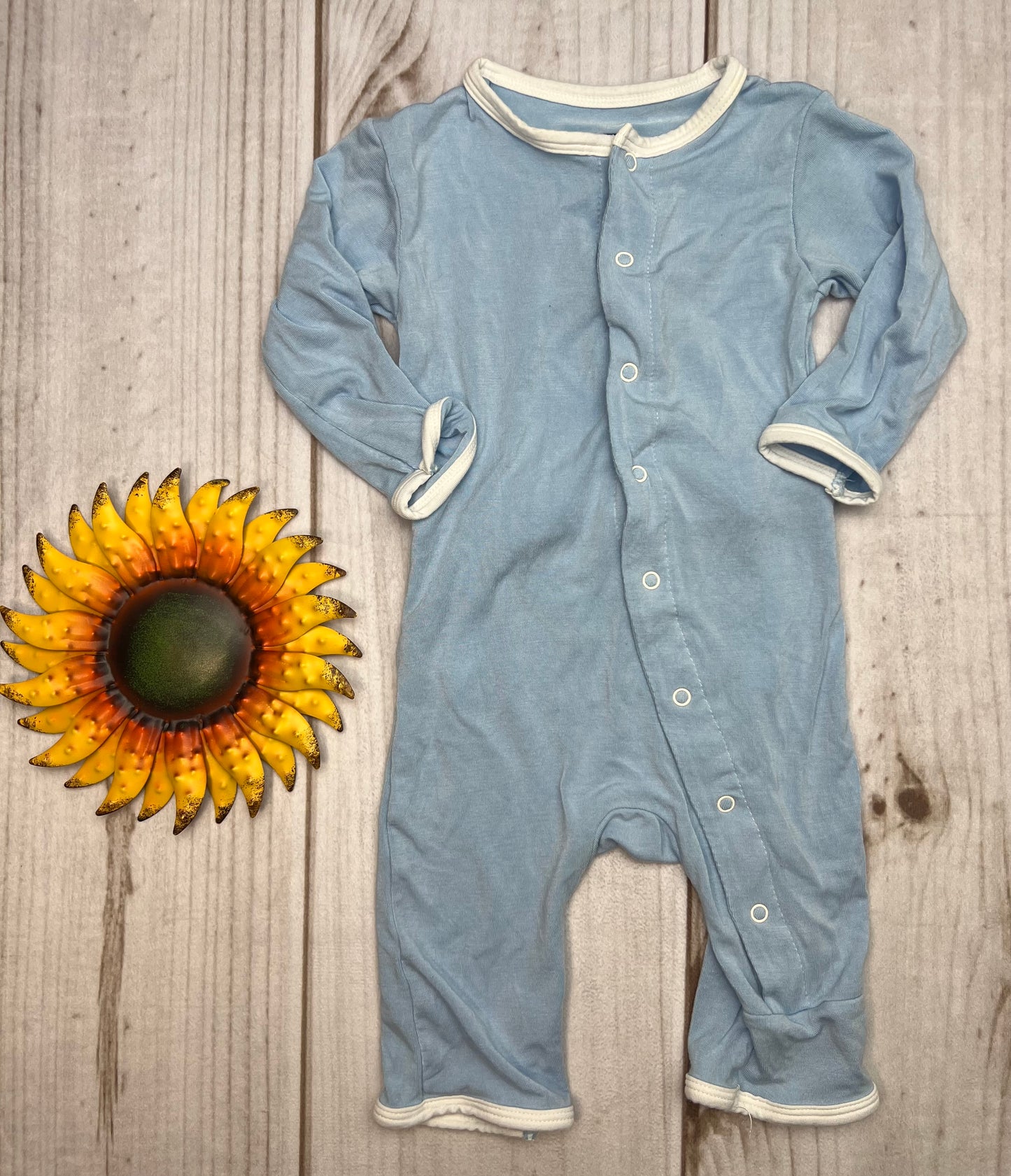 kickee pants snap coverall 0-3M