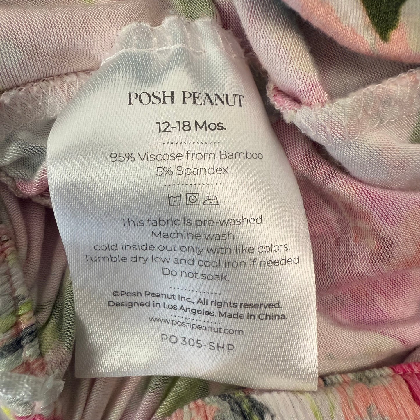 posh peanut tank romper 12-18M