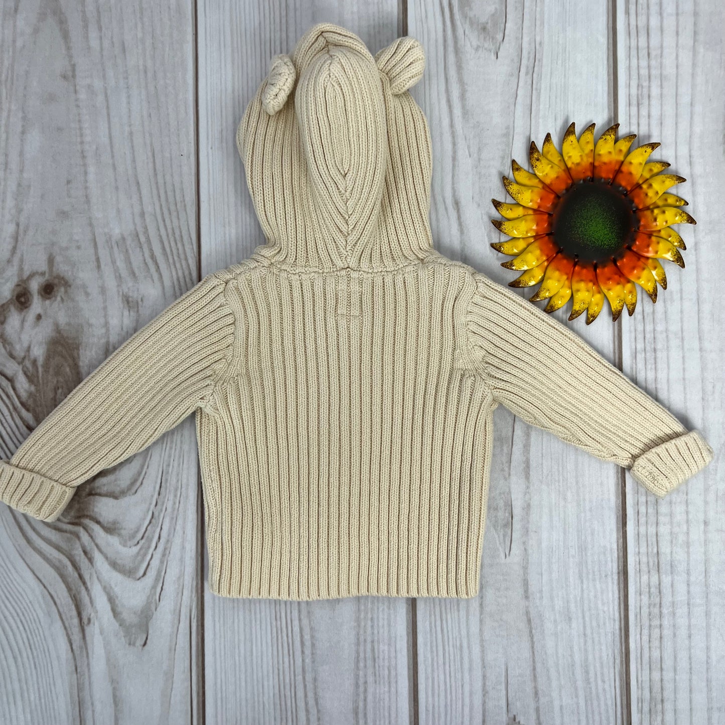 baby gap bear cardigan 3-6M