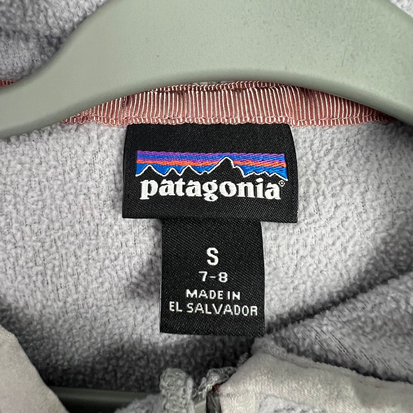 patagonia girls micro d snap-t jacket S 7/8