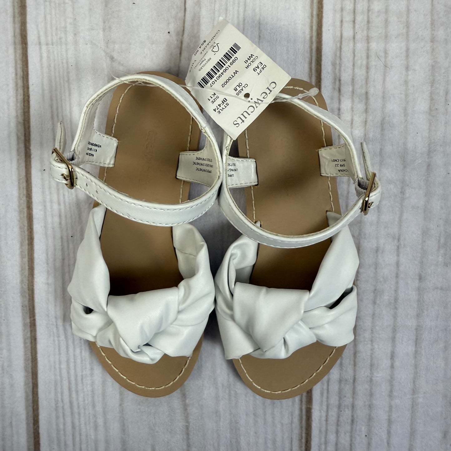 crewcuts knotted sandals 11C