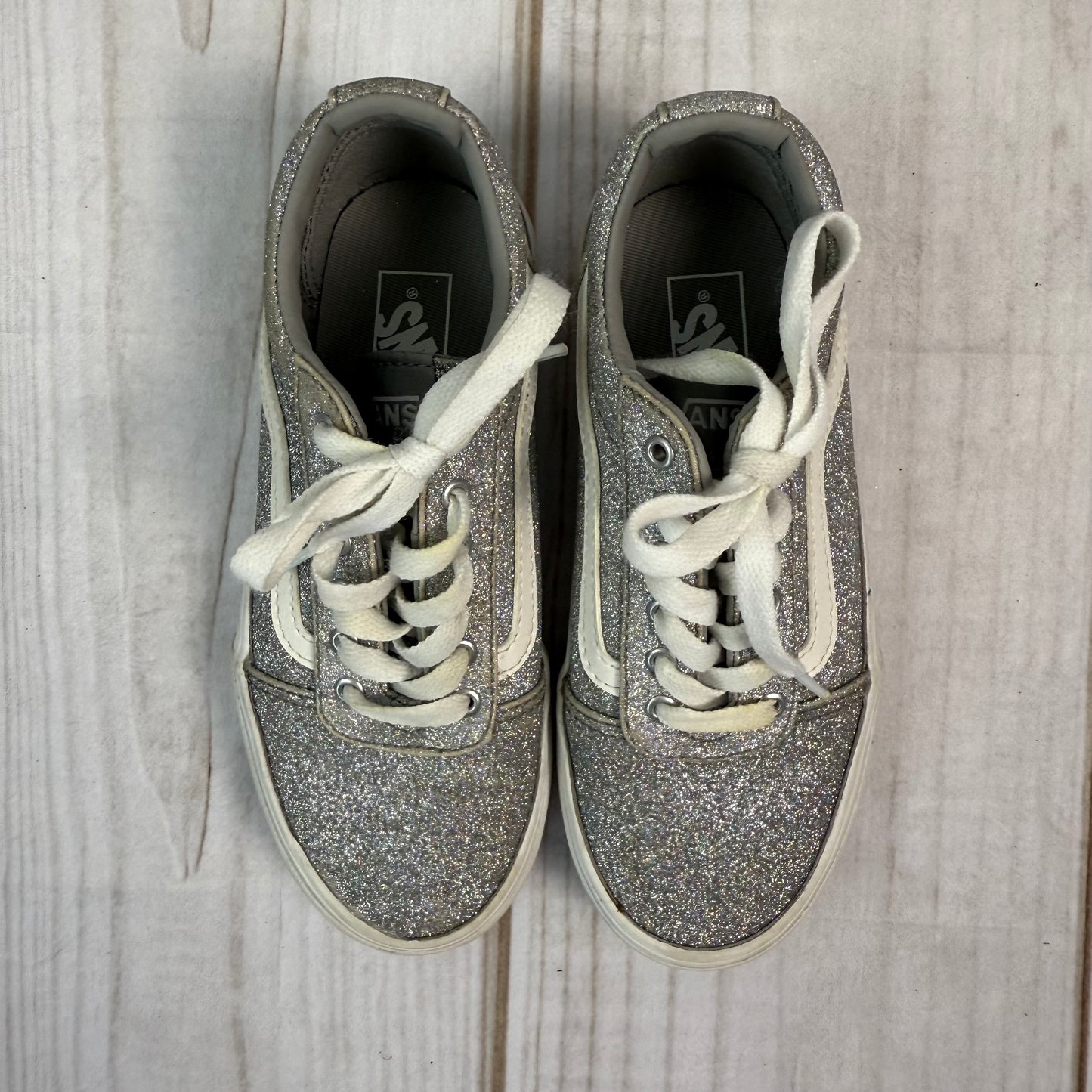 vans old skool sparkle shoes 1Y