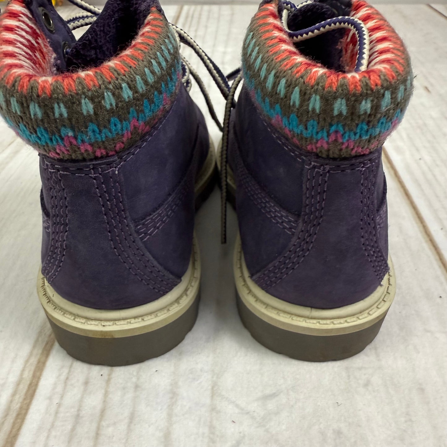 timberland 6" toddler boots 7C