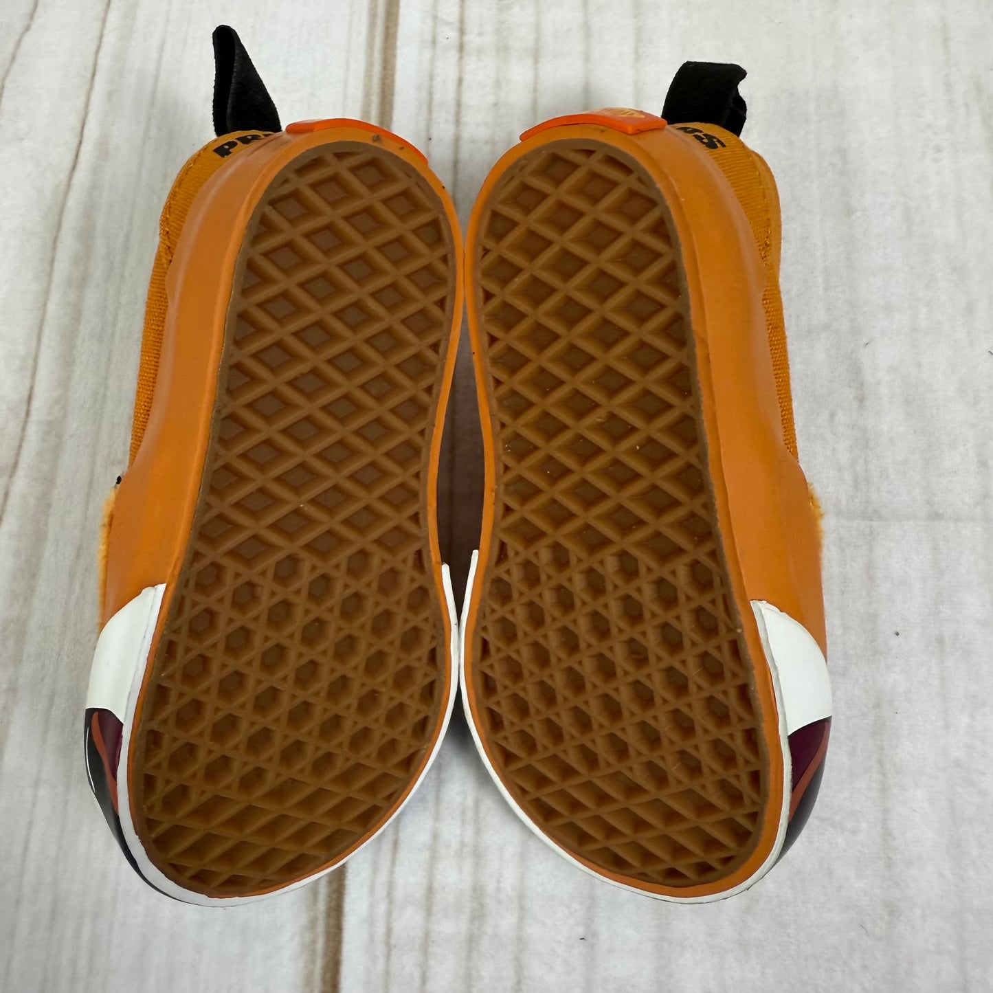 vans x project cat tiger slip on shoes 4C