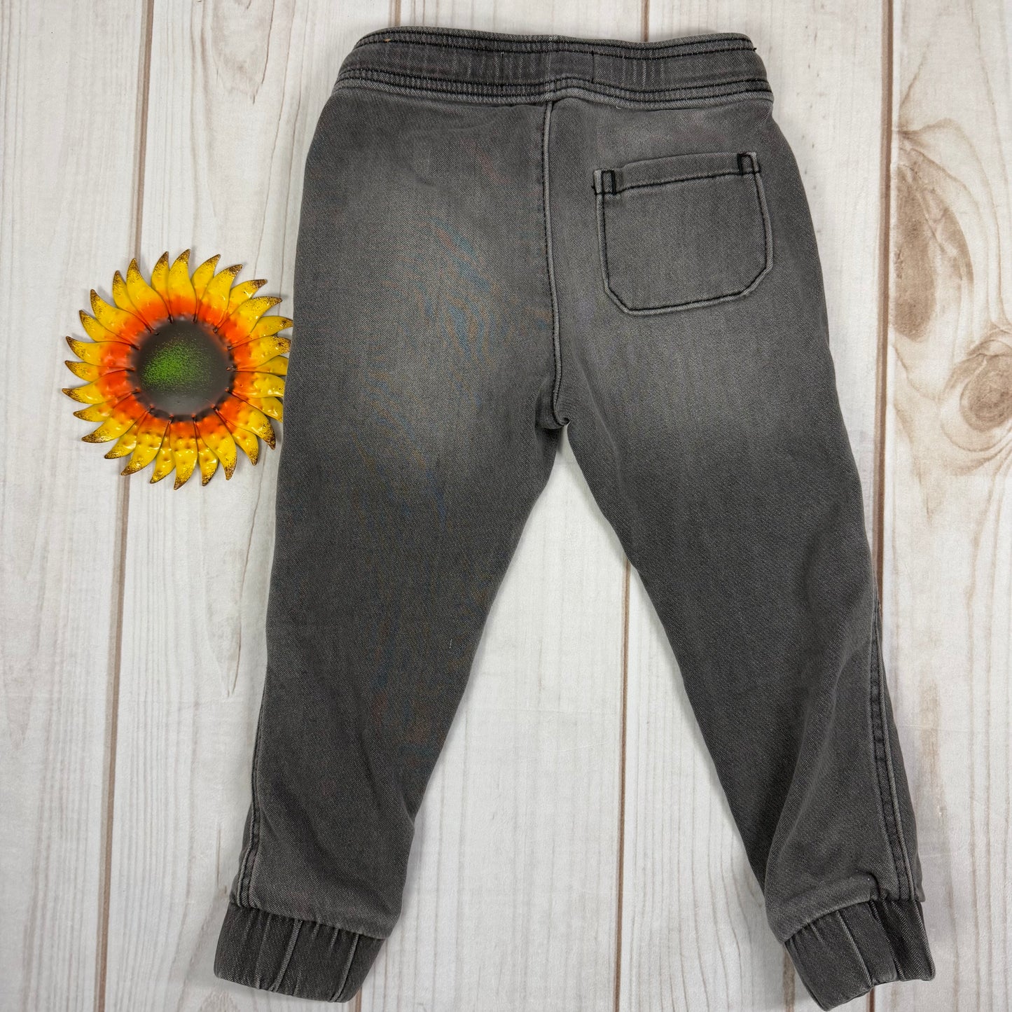 abercrombie kids denim joggers 5/6