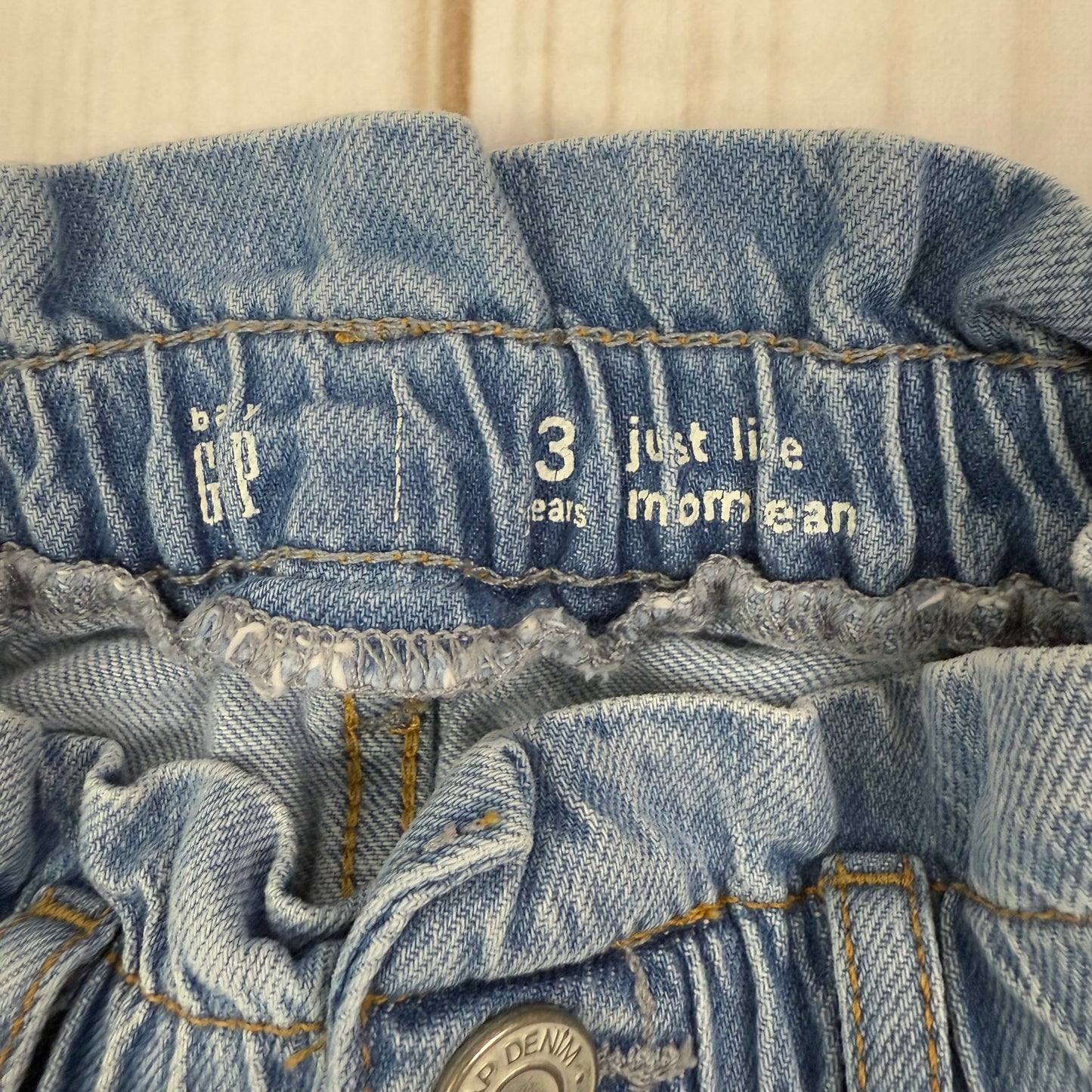 baby gap just like mom jeans 3T