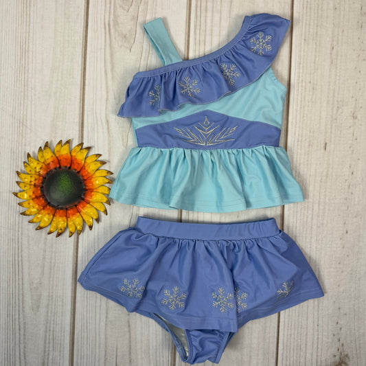 only little once ice queen two piece swimsuit 2/3