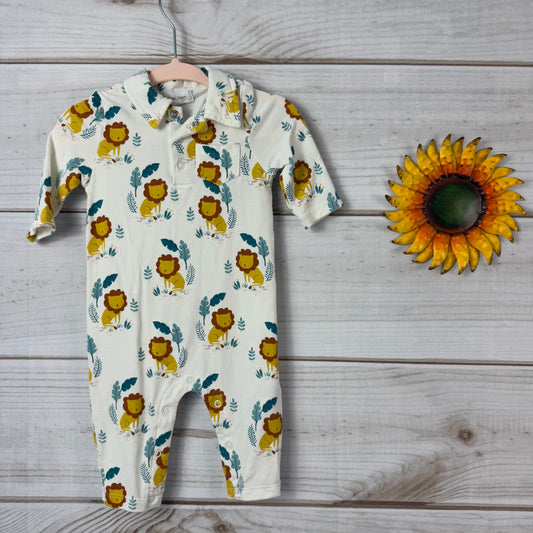 angel dear lion king polo romper 3-6M