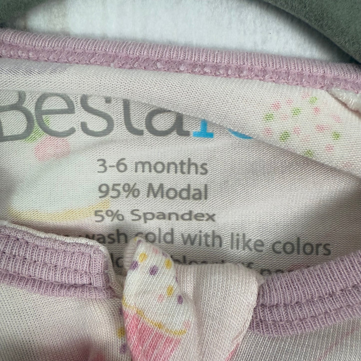 bestaroo modal footed sleeper 3-6M