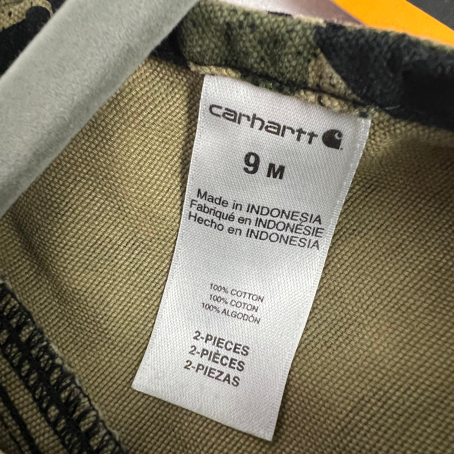 carhartt canvas bib 9M