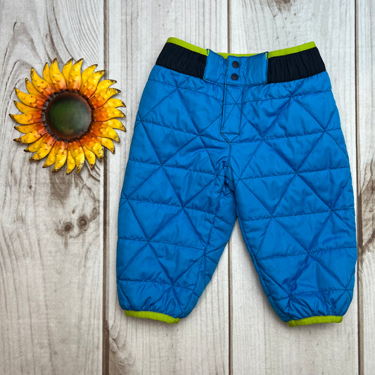 patagonia reversible puff-ball pants 3-6M