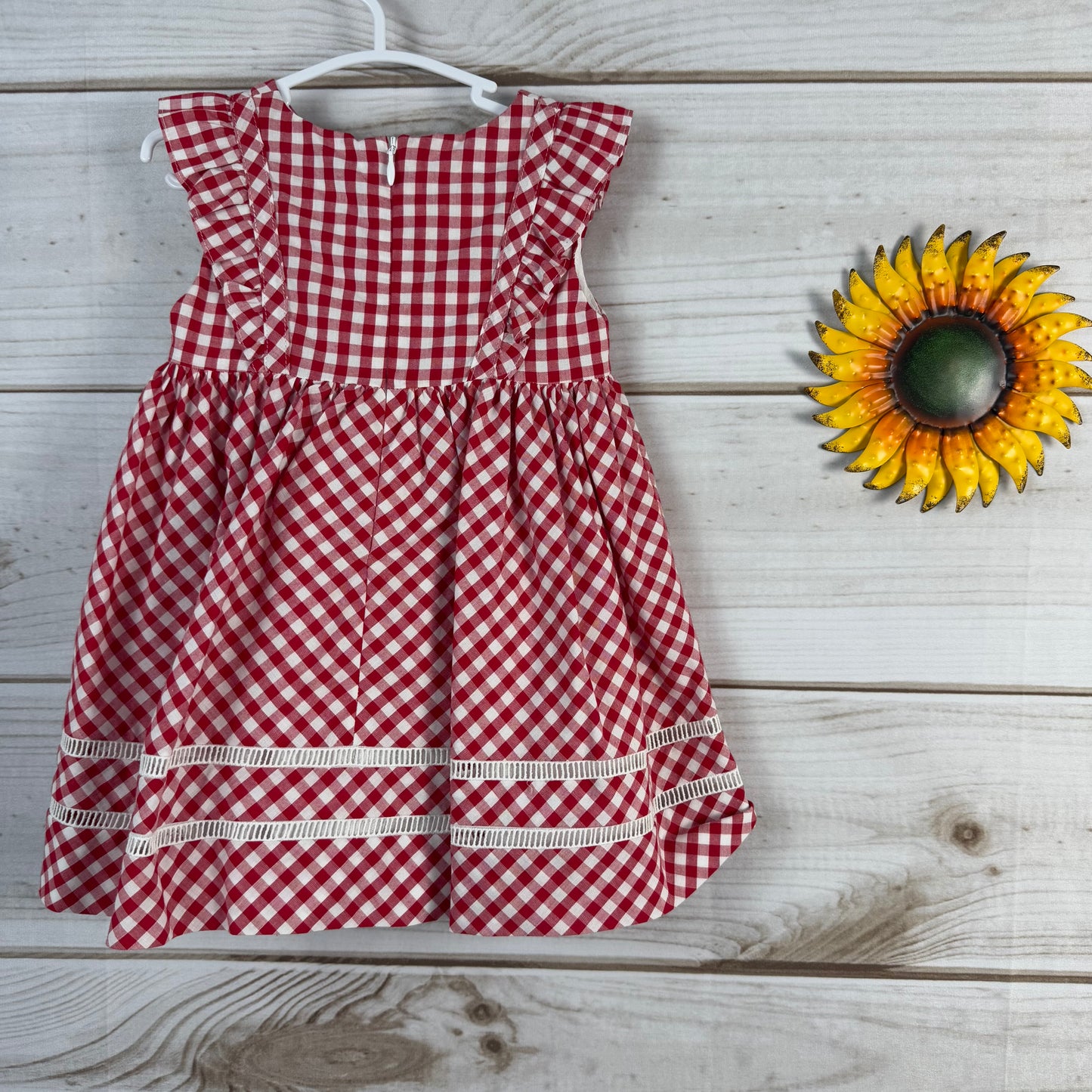 mayoral gingham dress 18M