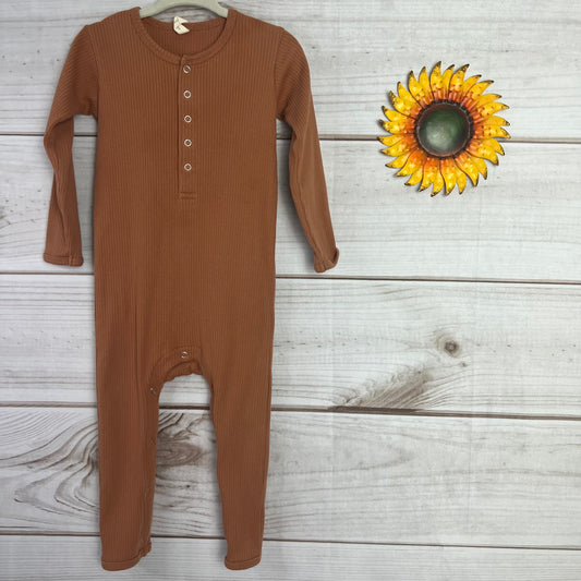 quincy mae ribbed romper 18-24M