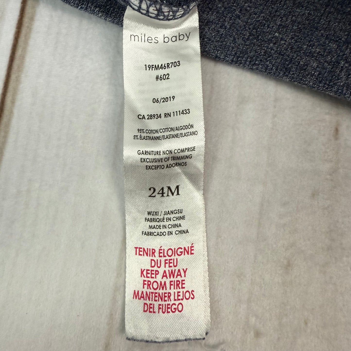 miles the label joggers 24M