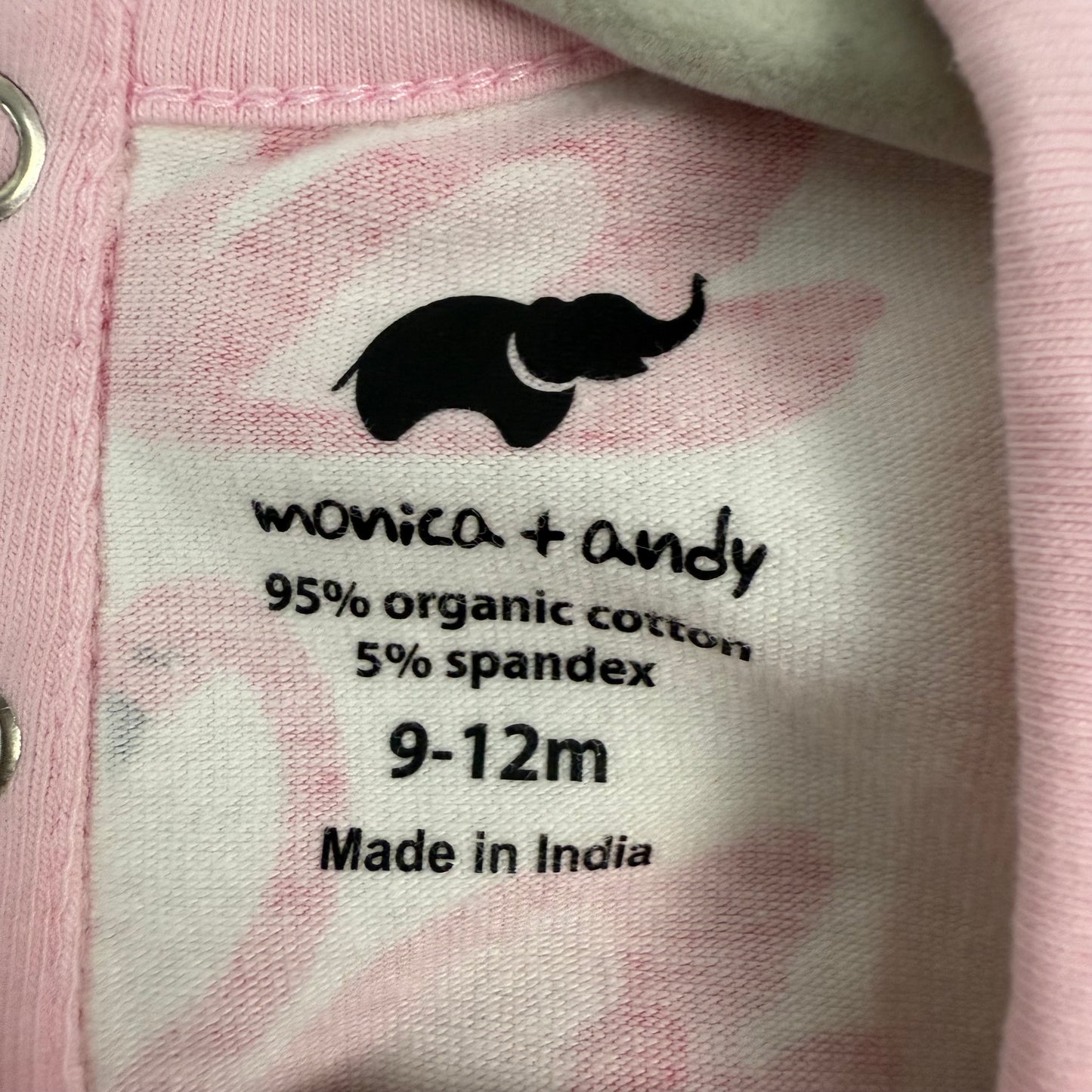 monica + andy short sleeve bodysuit 9-12M