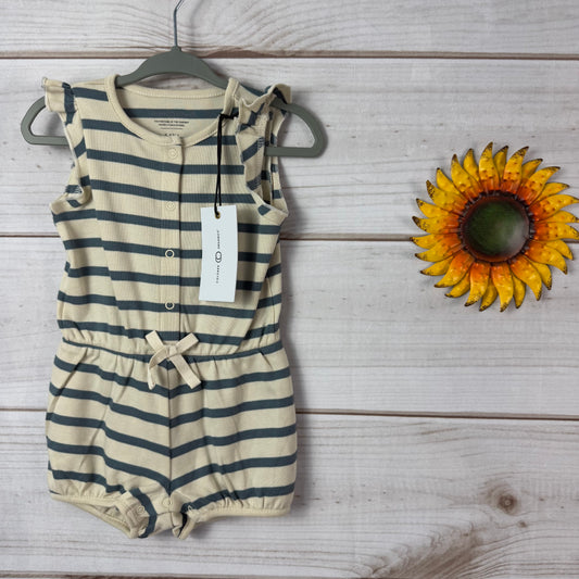 colored organics amelia romper 6-12M