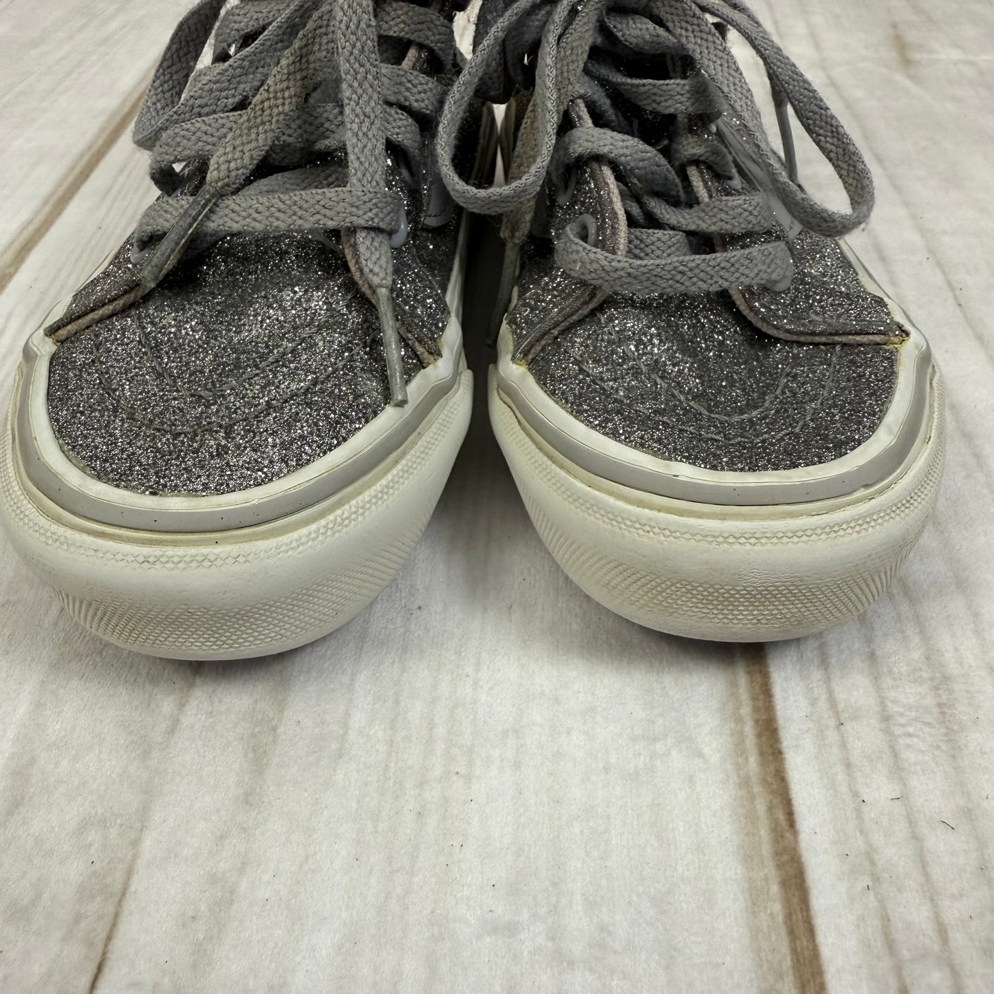 vans glitter sk8 hi zip 10.5C