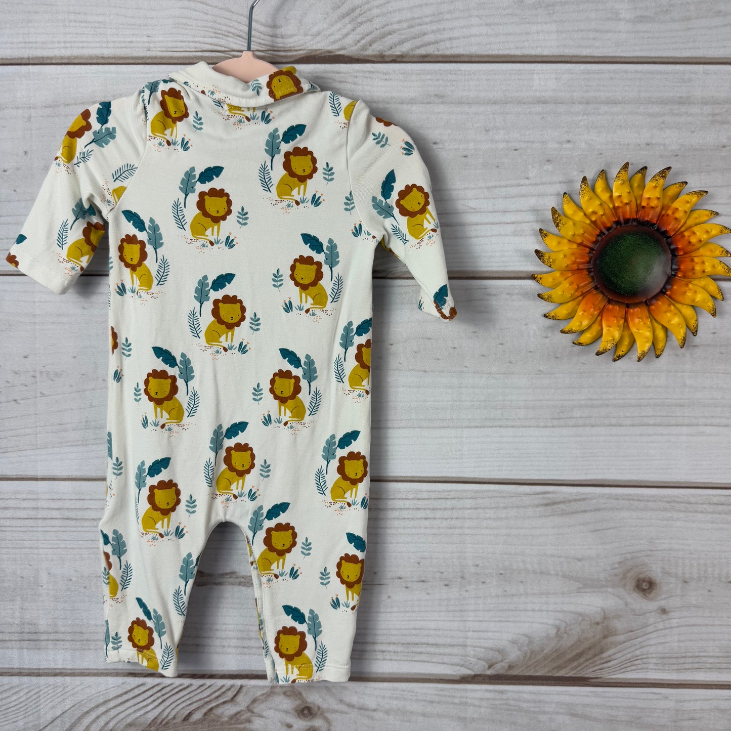 angel dear lion king polo romper 3-6M