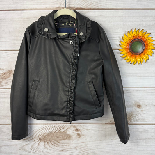 limited too faux leather jacket 7/8