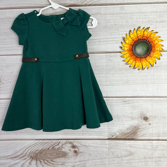 janie and jack emerald dress 6-12M