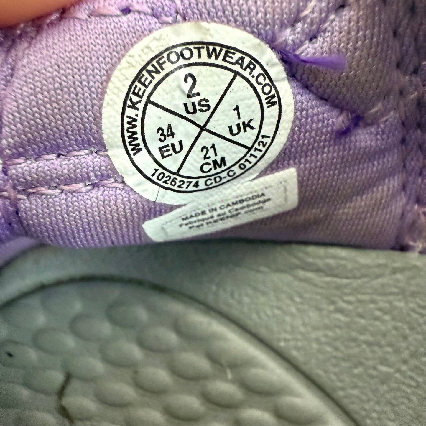 keen newport H2 girls sandals 2Y