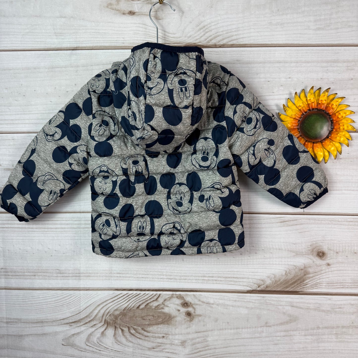 gap kids x disney mickey lightweight puffer 2