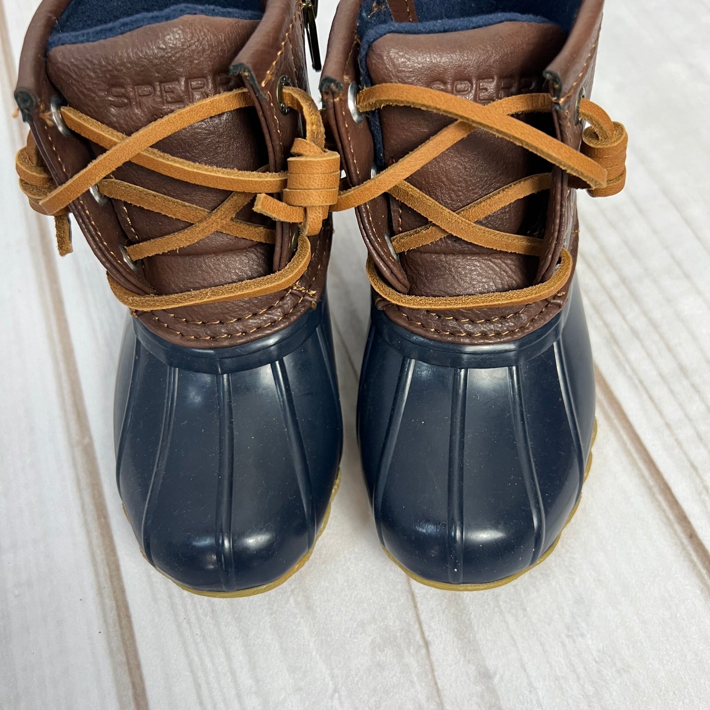 sperry duck boots 7C