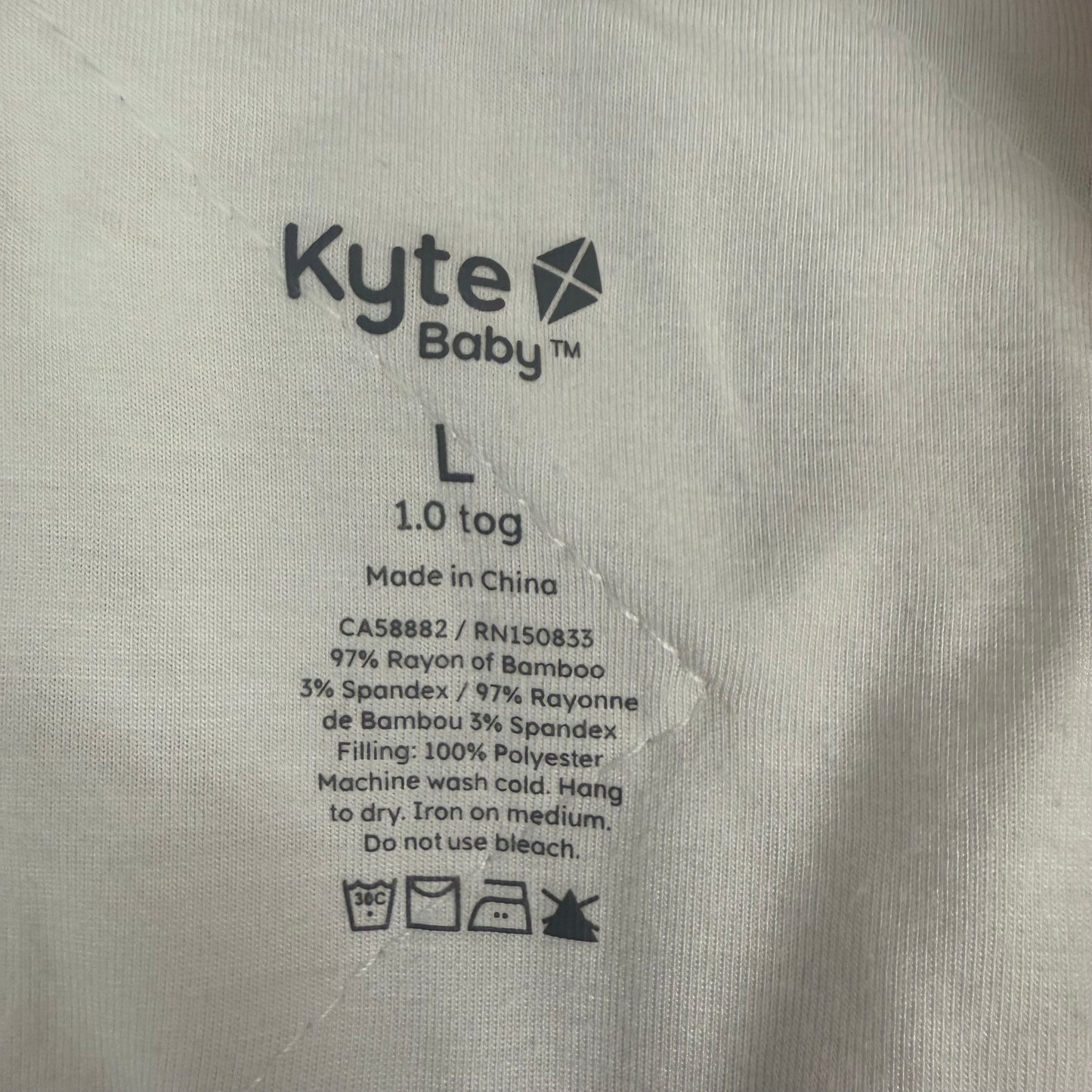 kyte baby sleep sack 1 tog L