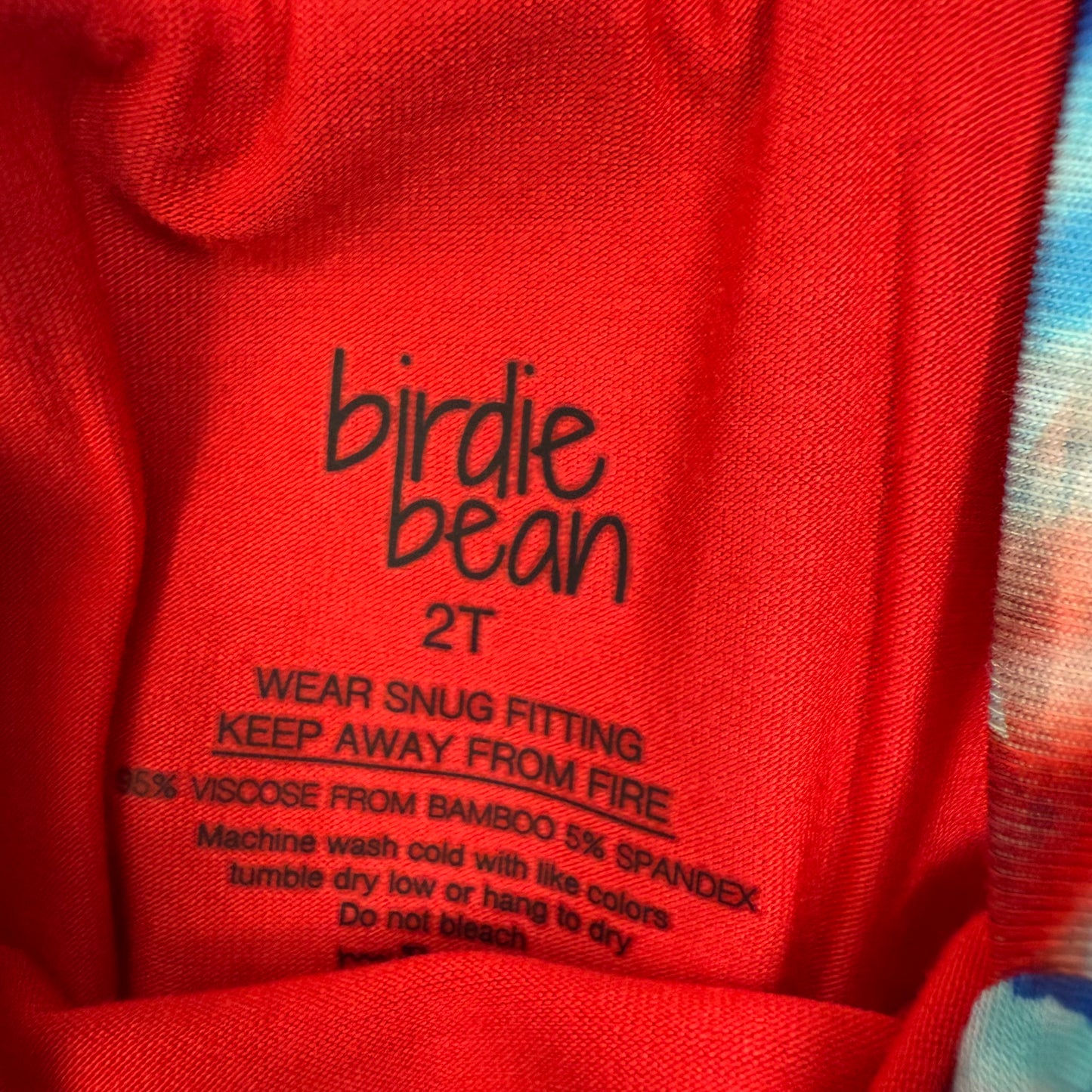 birdie bean twirl bodysuit 2T