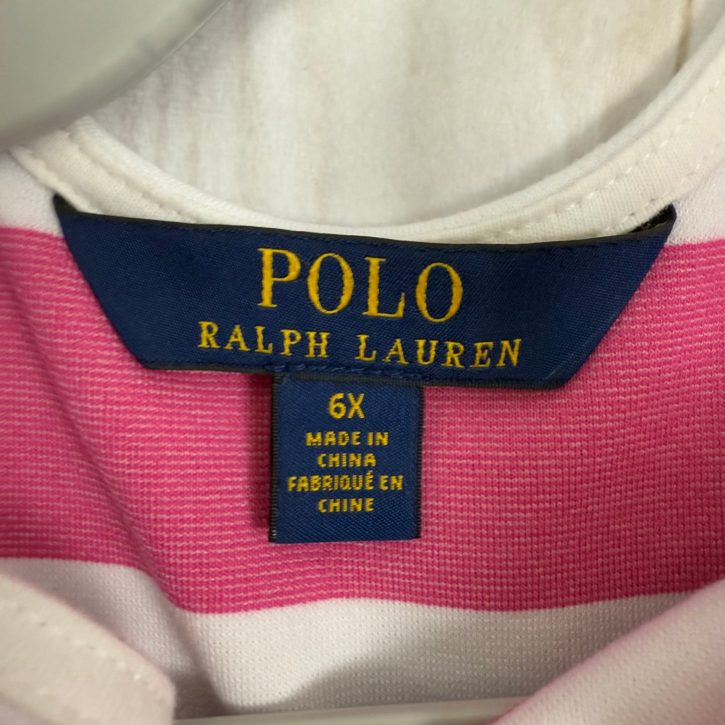 polo ralph lauren stripe dress 6x