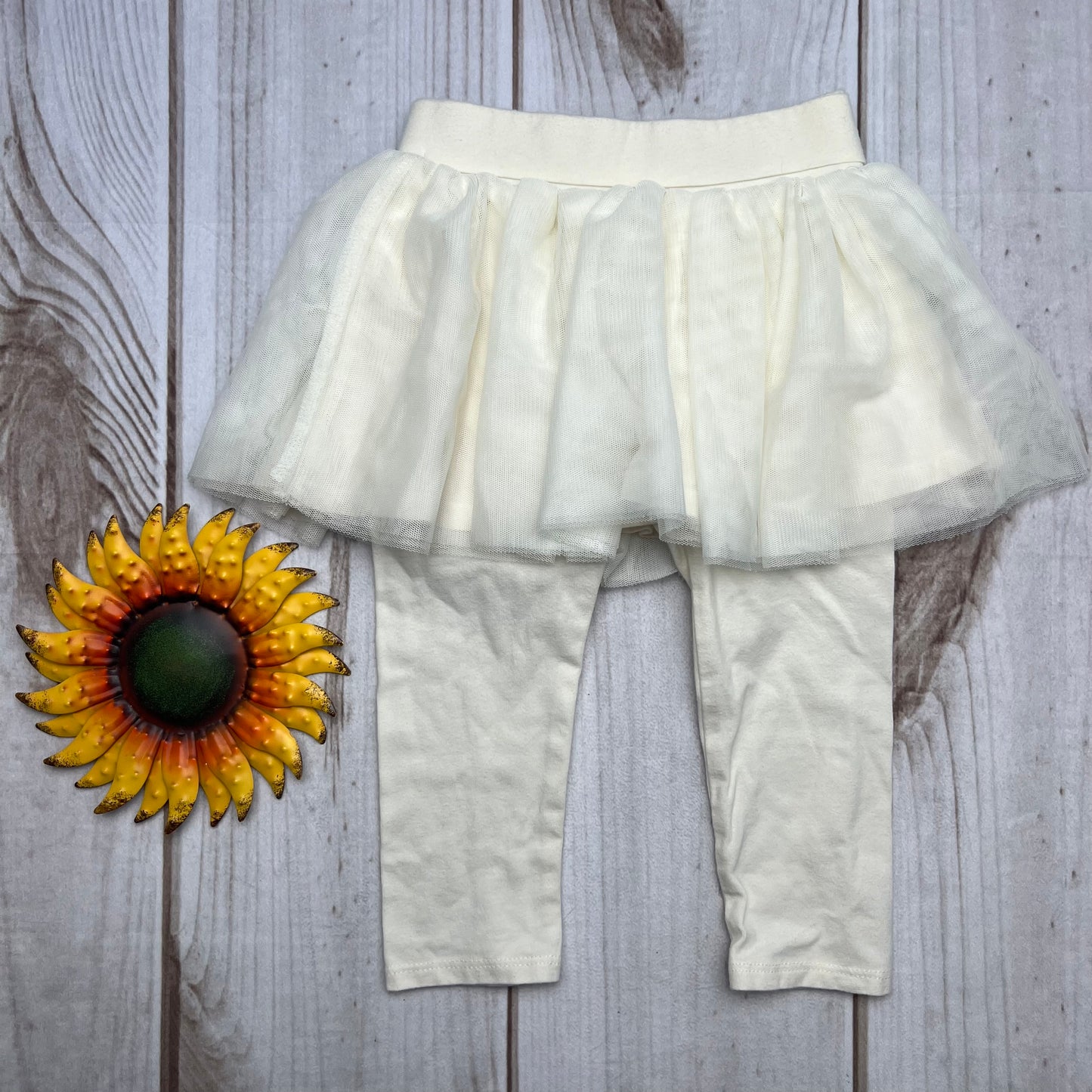 baby gap tulle tutu leggings 18-24M