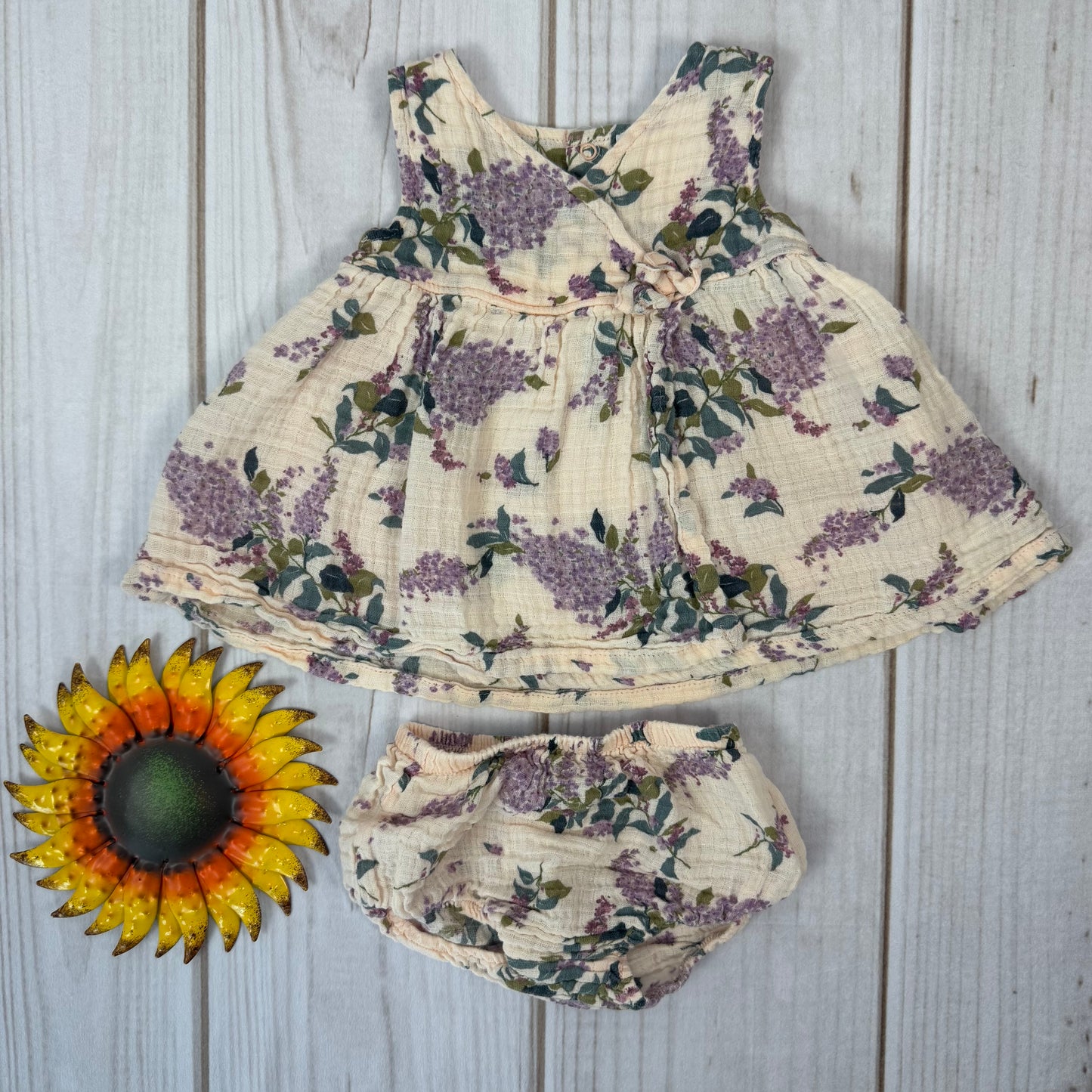 angel dear kimono dress 3-6M