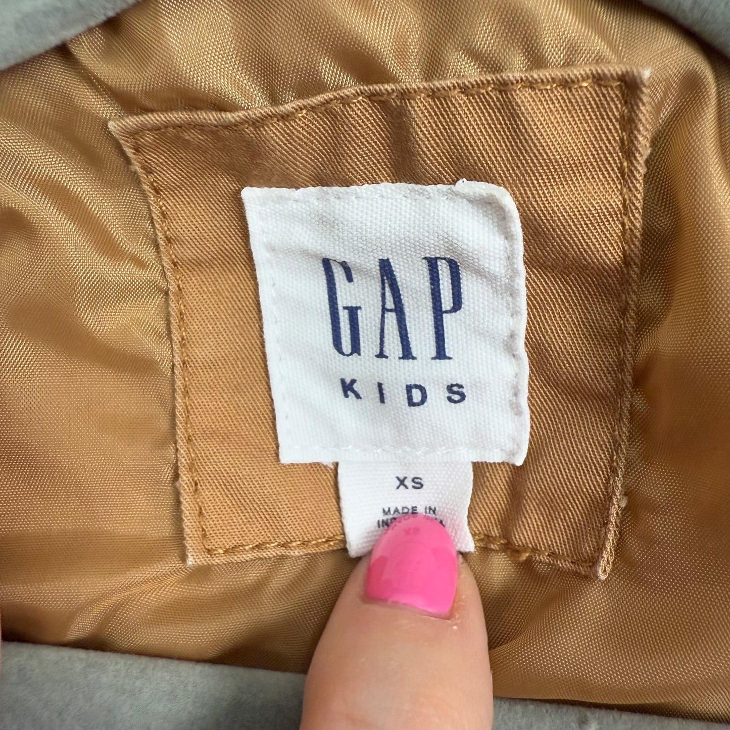 baby gap teddy sherpa jacket XS