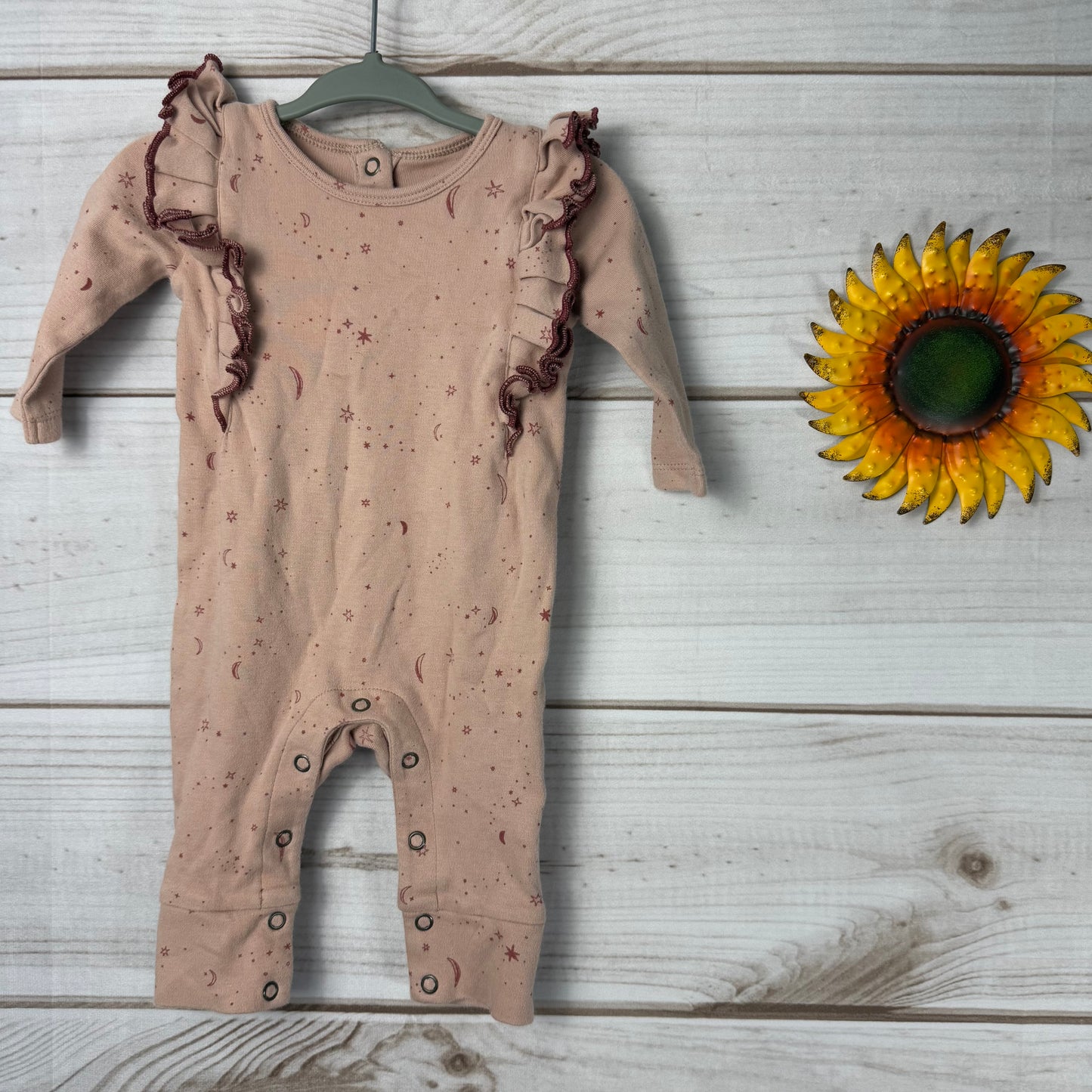 pehr organics stardust romper 0-3M