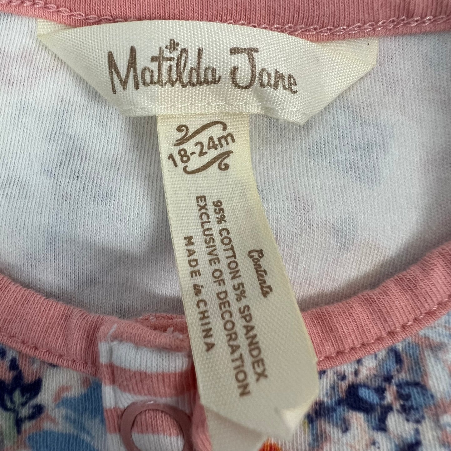 matilda jane sweet slumber romper 18-24M