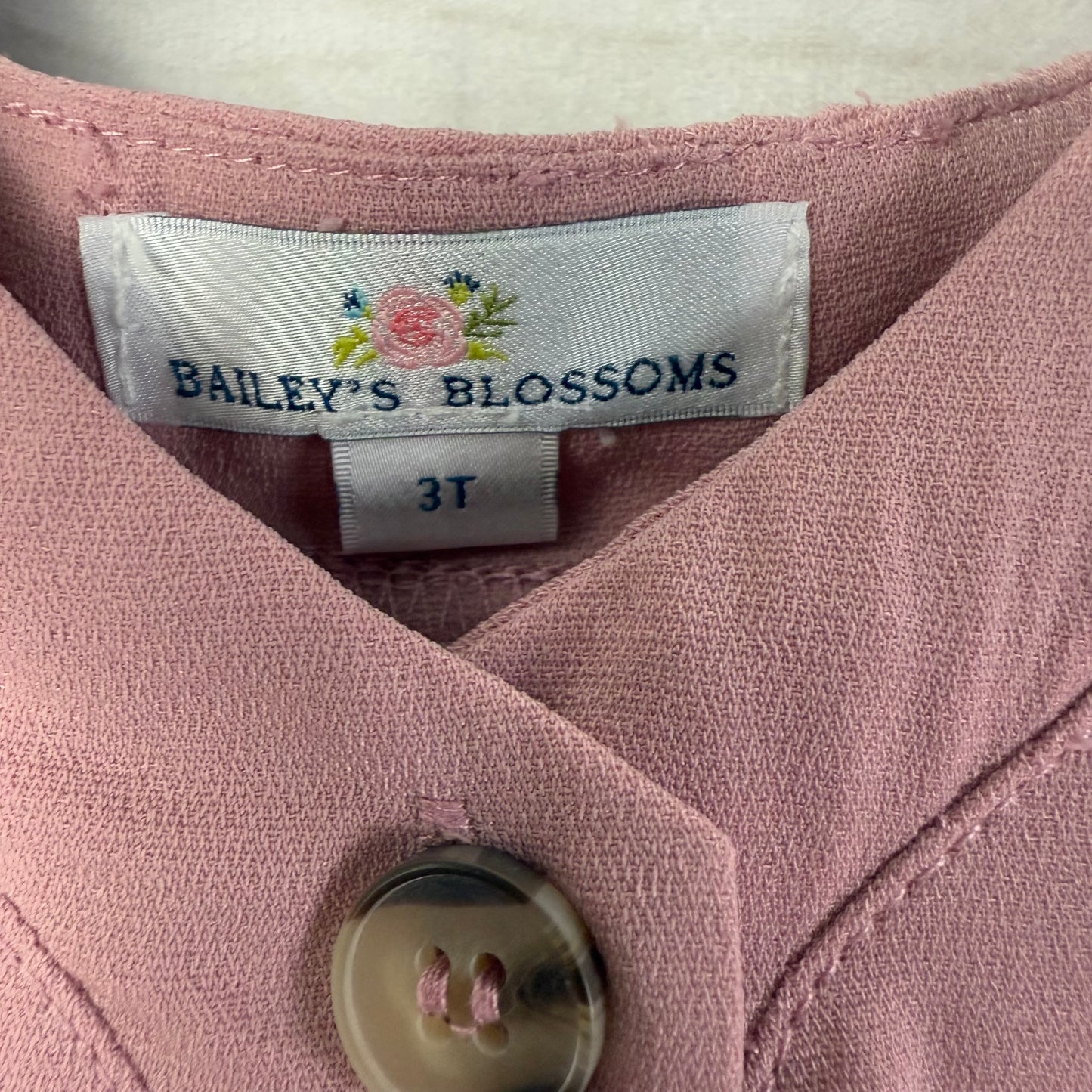 bailey's blossoms dress 3T