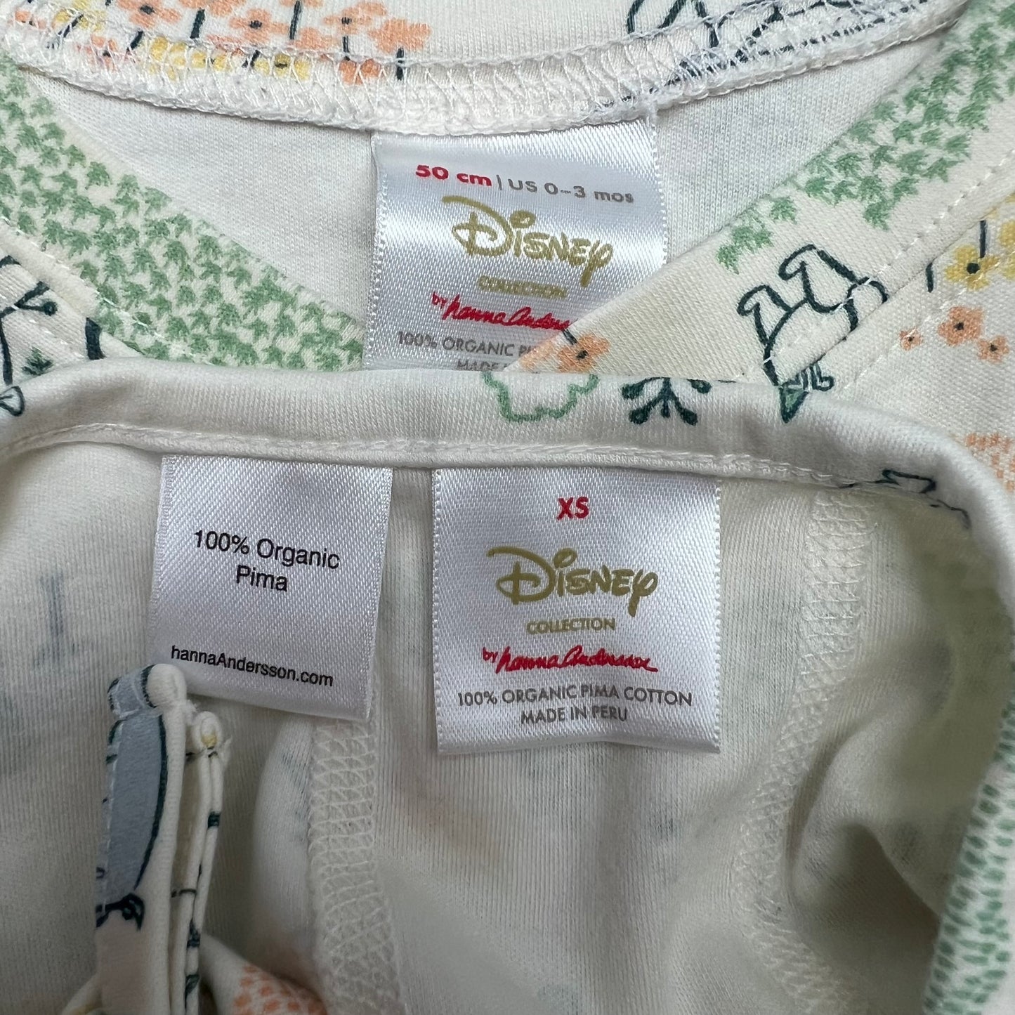 disney for hanna andersson sleeper and bonnet 0-3M