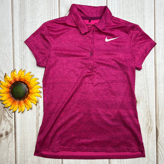 nike dri-fit golf polo S