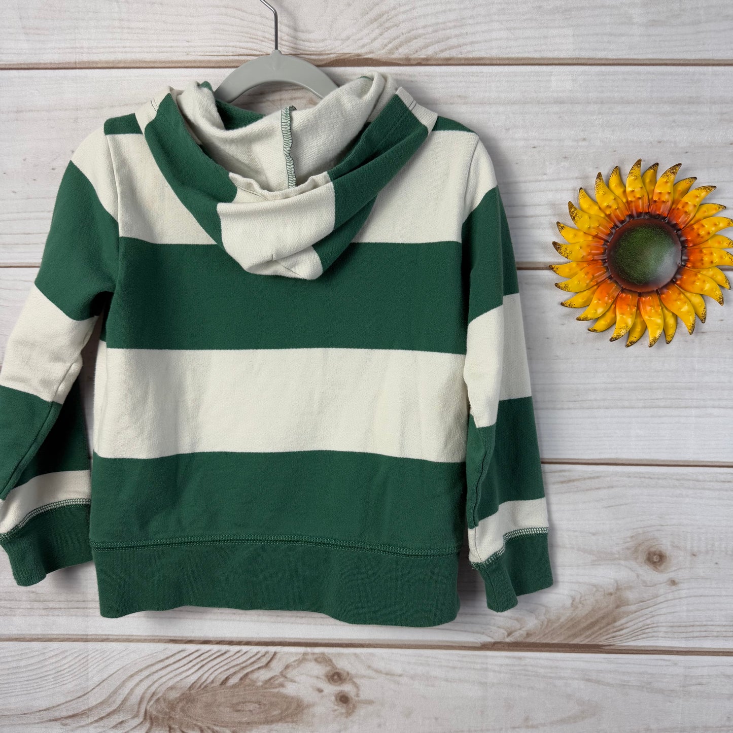 crewcuts 1/4 hooded pullover XS