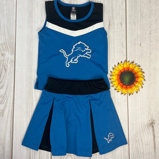 detroit lions cheer set 6x