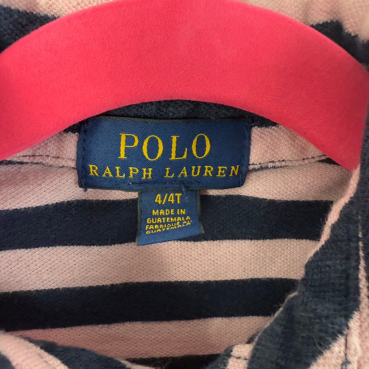 polo ralph lauren short sleeve classic polo shirt 4T