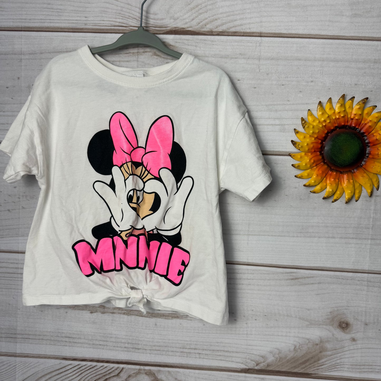 zara girl x disney minnie tee 4-5Y