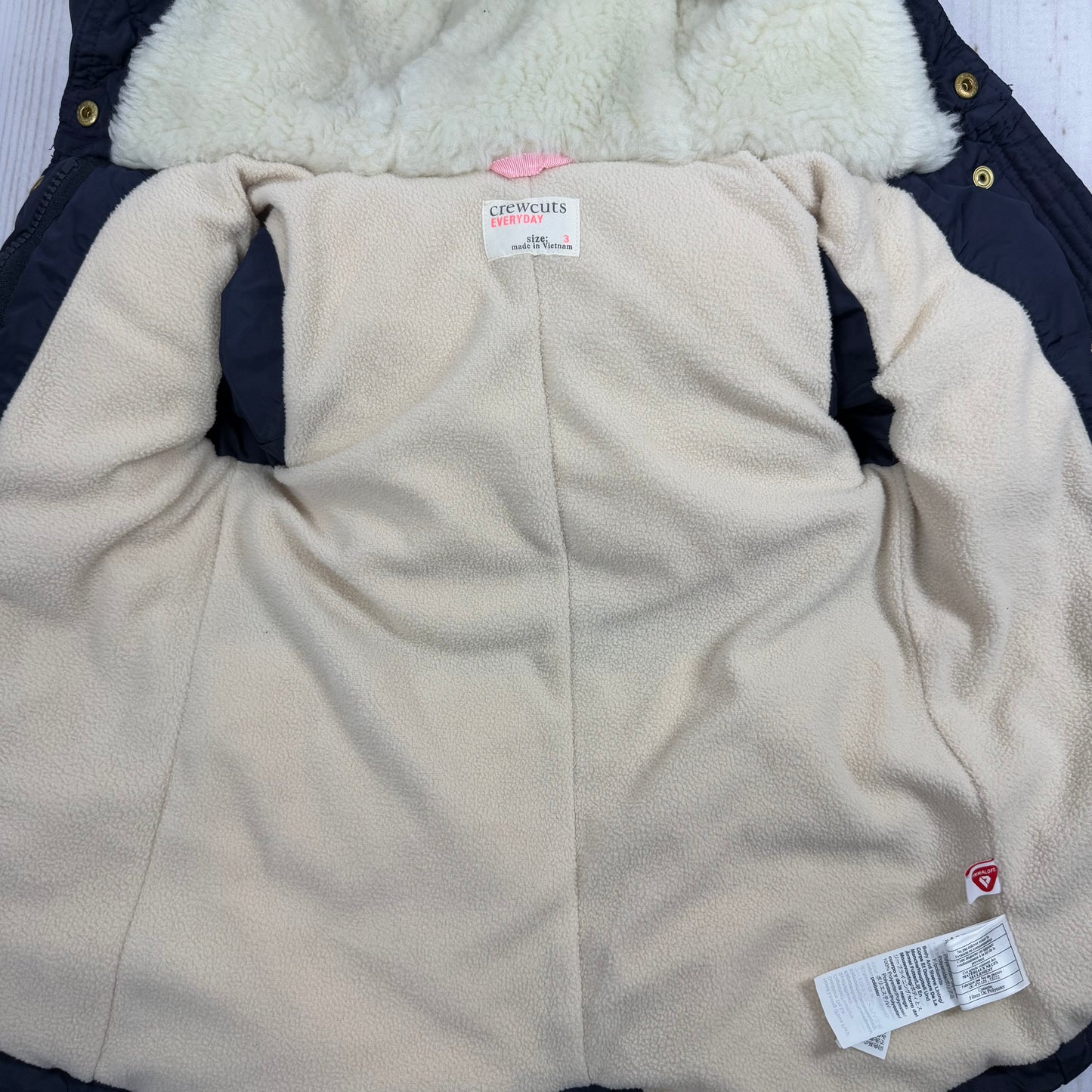 crewcuts toddler parka 3T