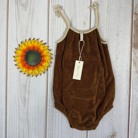 rylee + cru bubble terry romper 18-24M