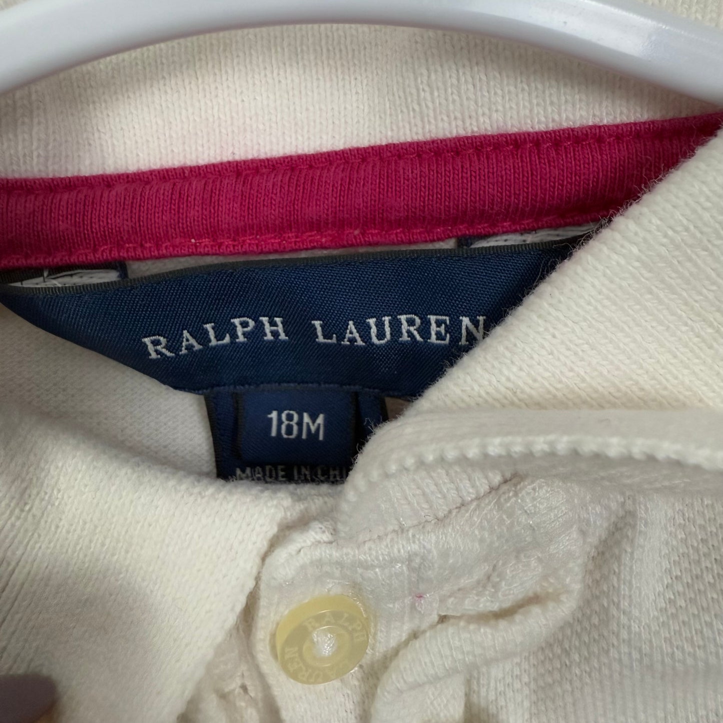 polo ralph lauren knit long sleeve top 18M