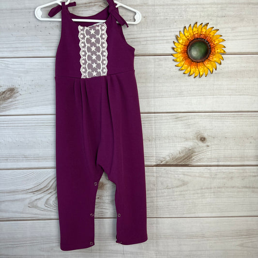 bailey's blossoms tank romper 3T