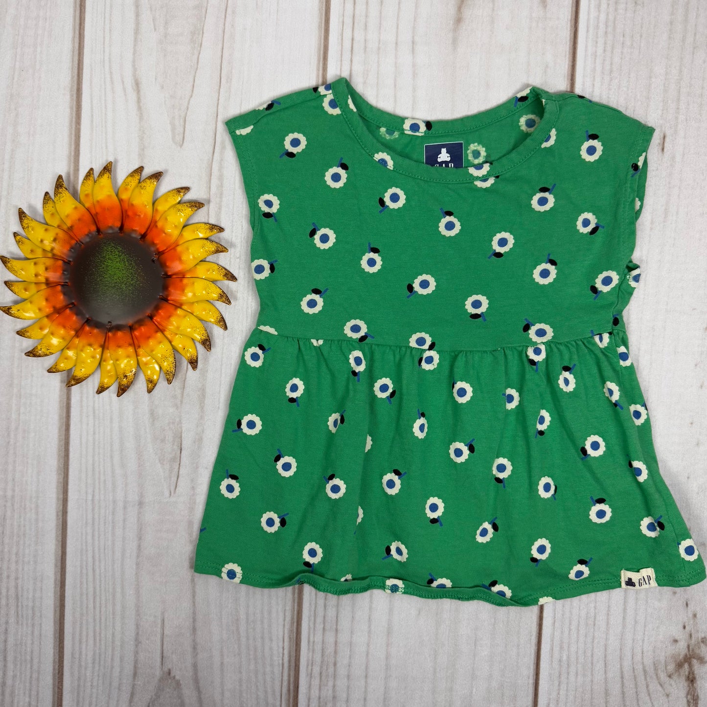 baby gap peplum top 2T