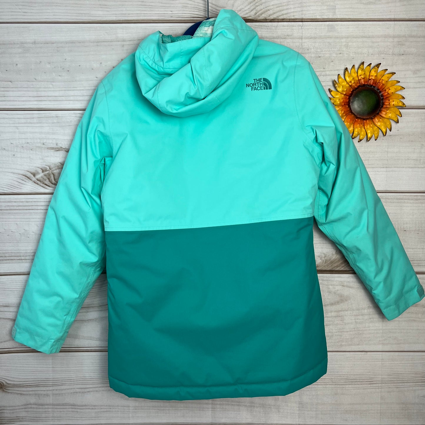 the north face girls insulated jacket 10/12