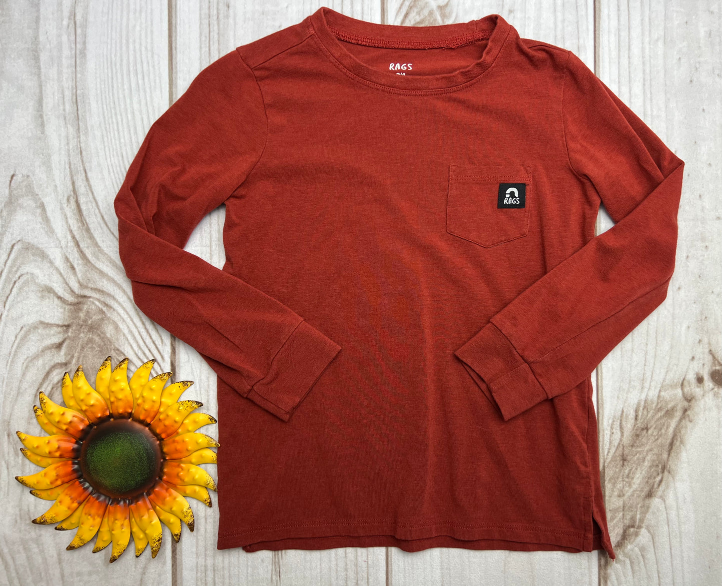 rags essential long sleeve tees 3/4