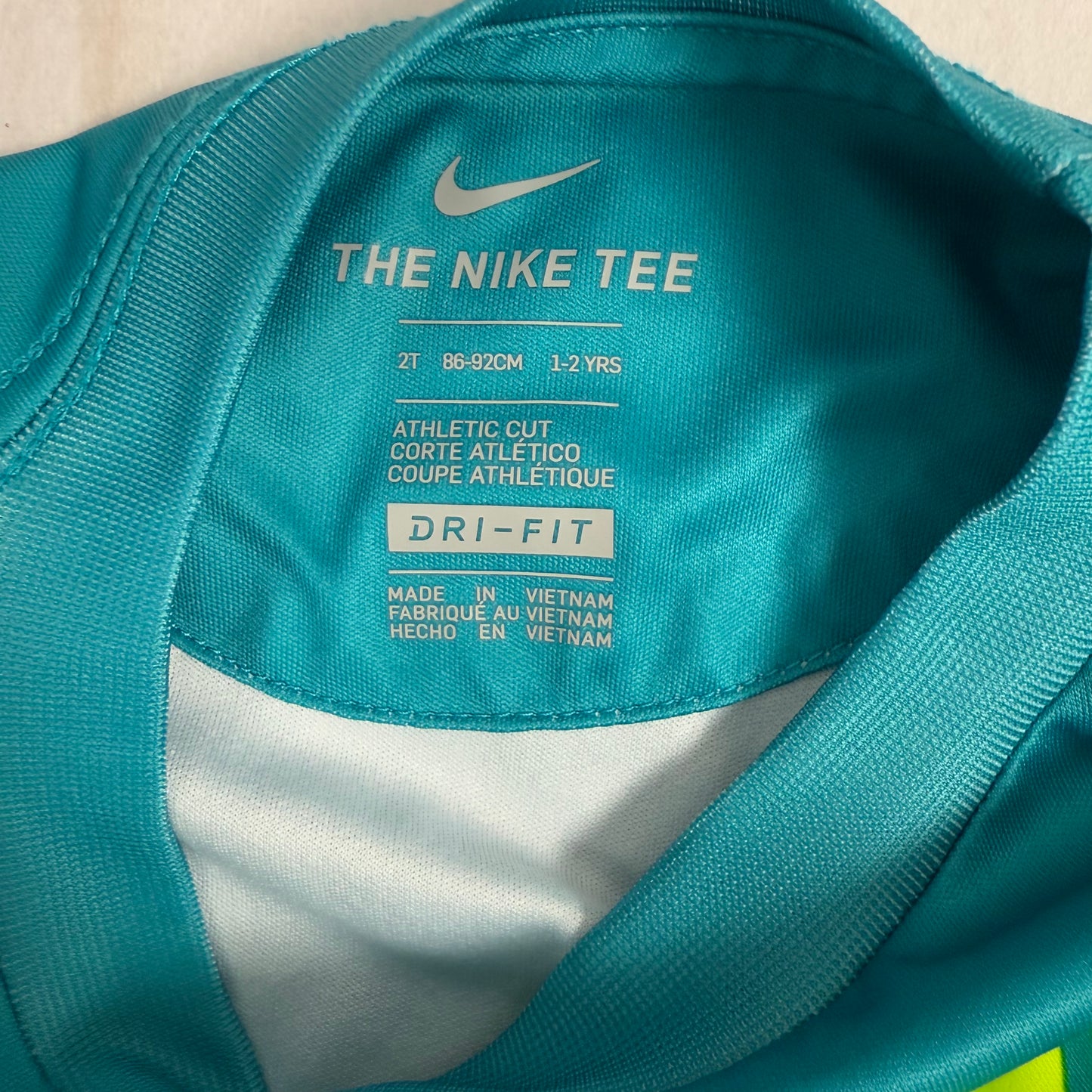 nike dri-fit tee 2T